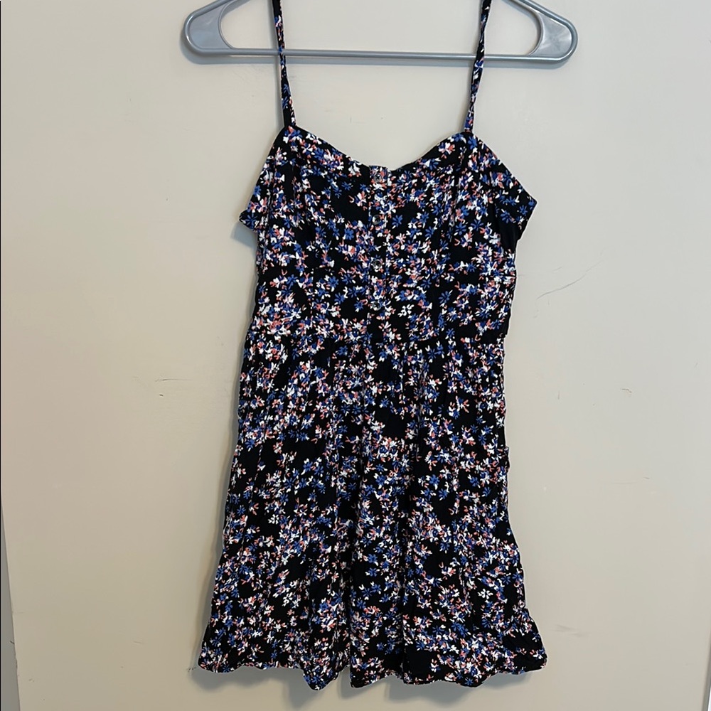 Floral Spaghetti Strap Dress